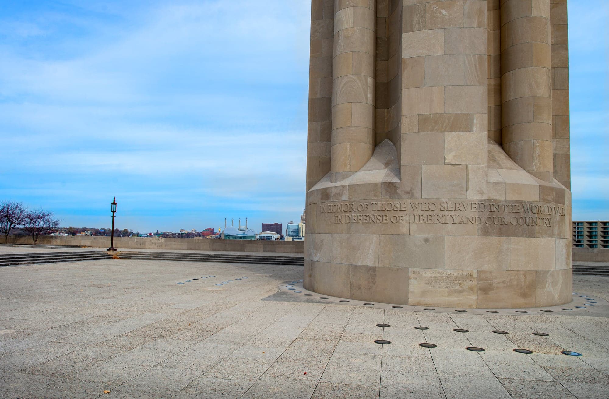 Liberty Memorial, Base