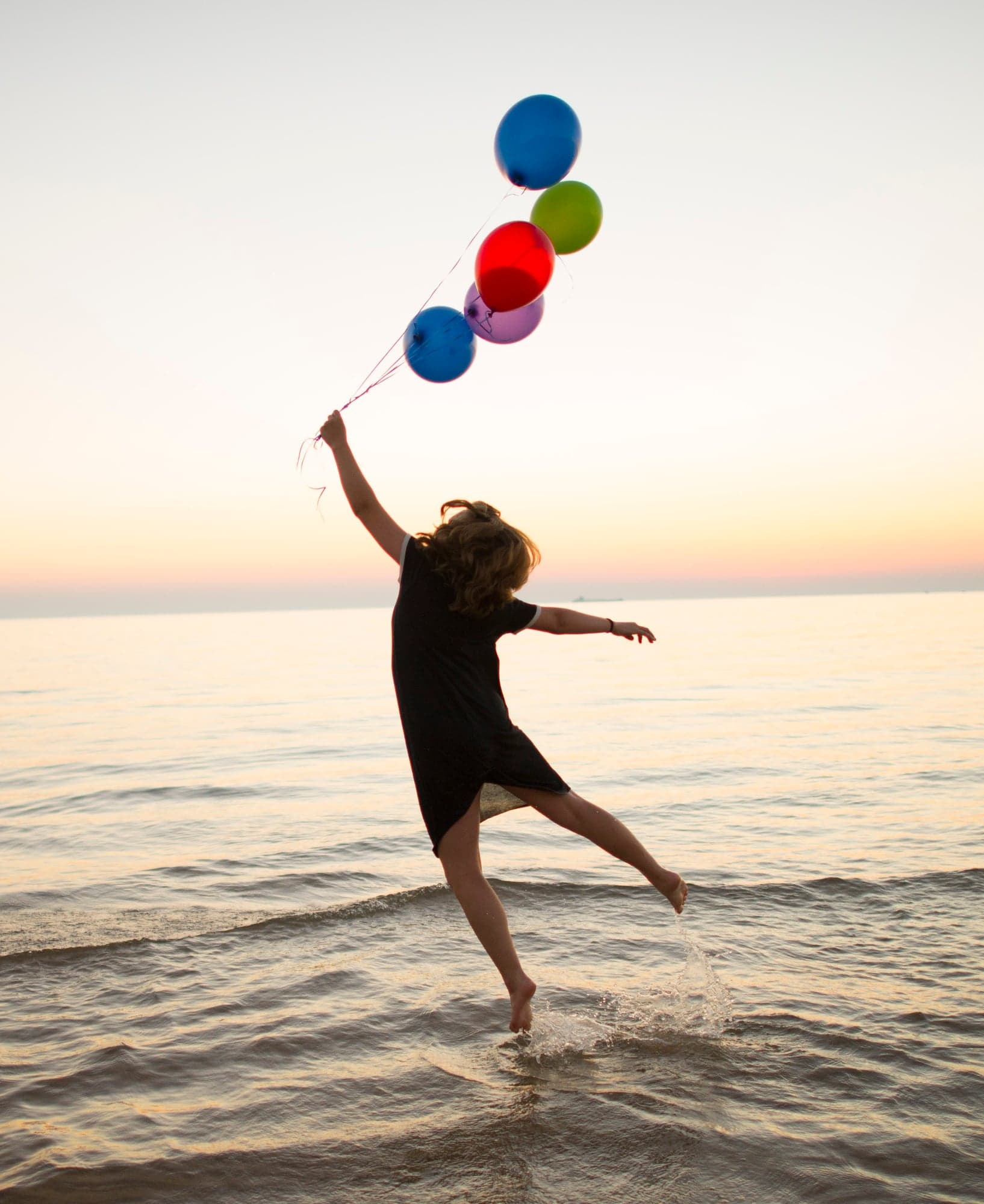 Balloons at the Shore