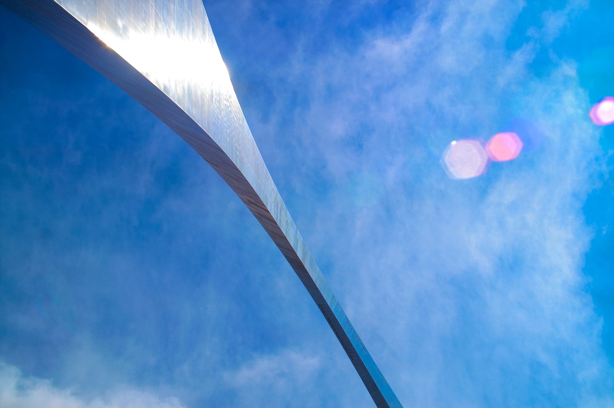 Gateway Arch, From Below