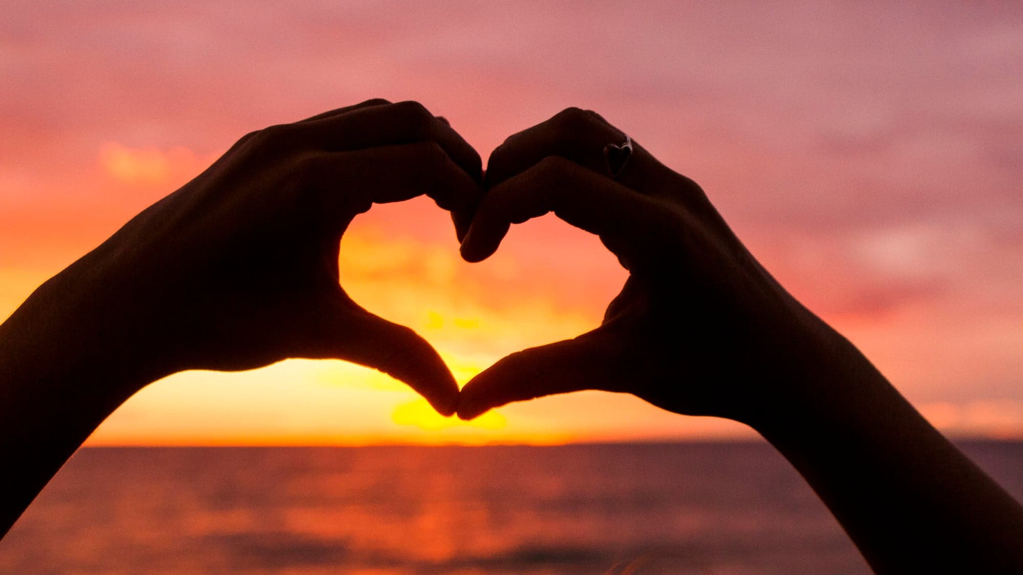 Heart Framing the Sun