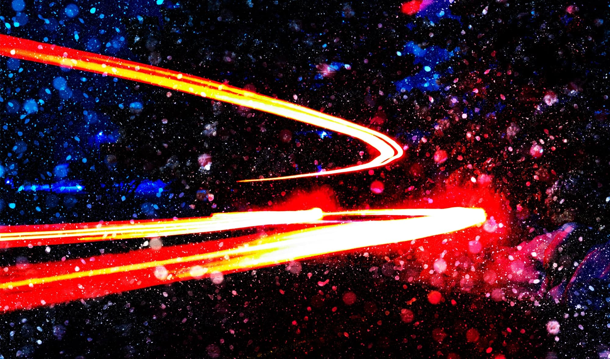 Light Trails — Cosmic Dust
