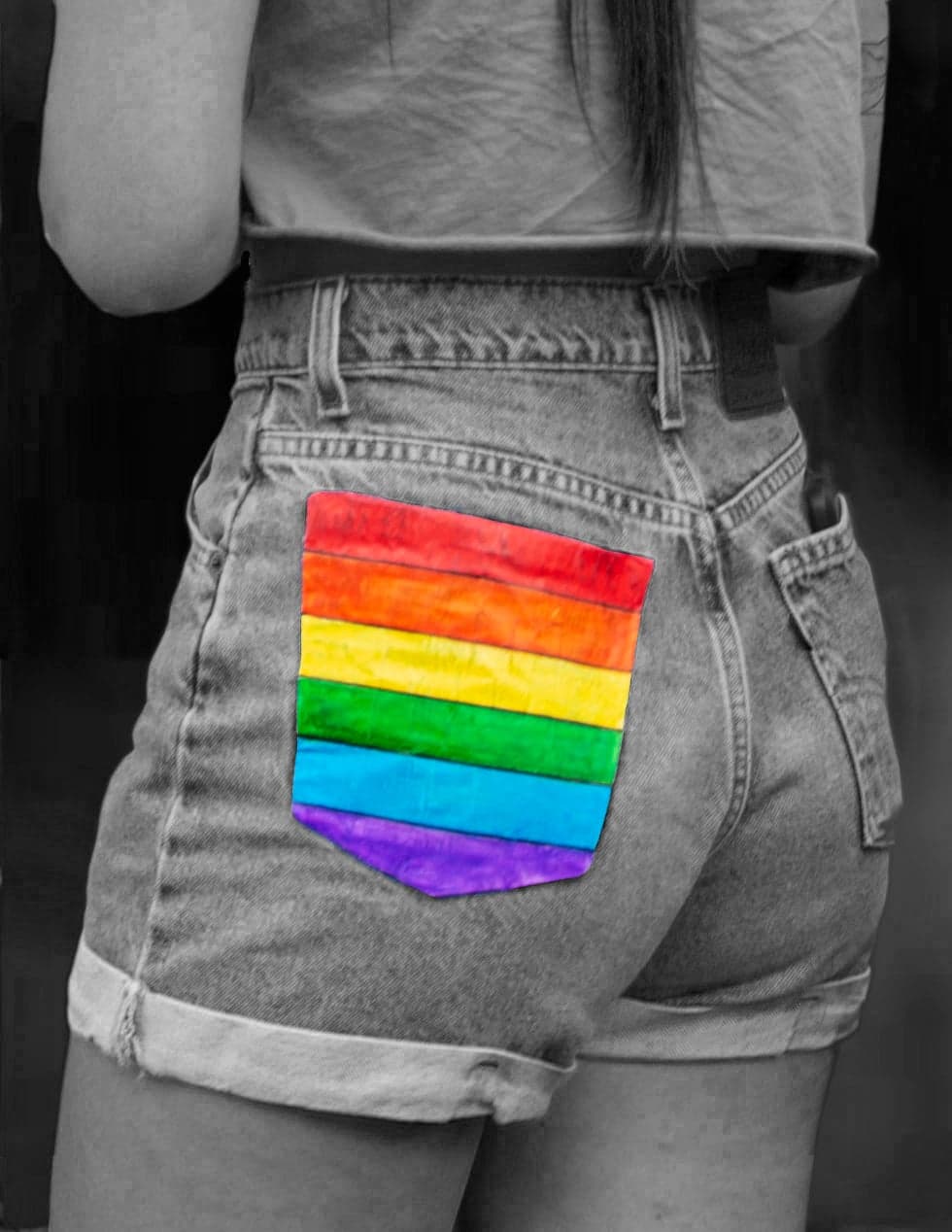 Rainbow Pocket, Denim