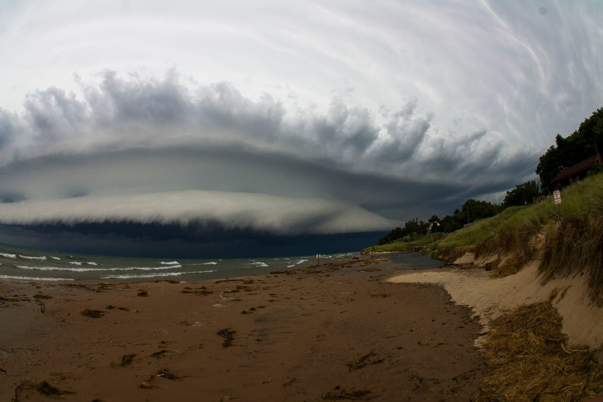 Shelf Cloud, Lake Michigan