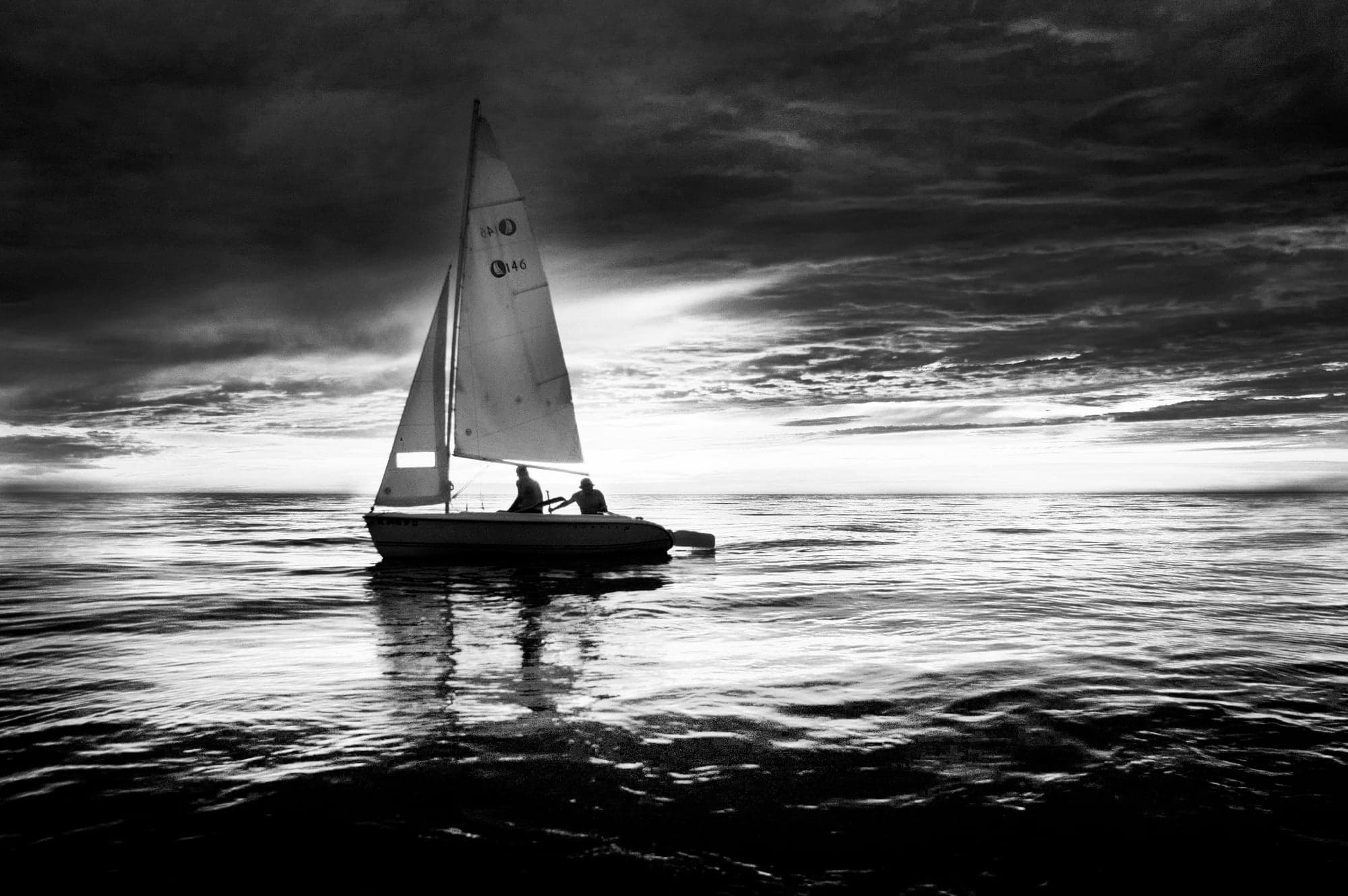 Two Sailors, Storm Light