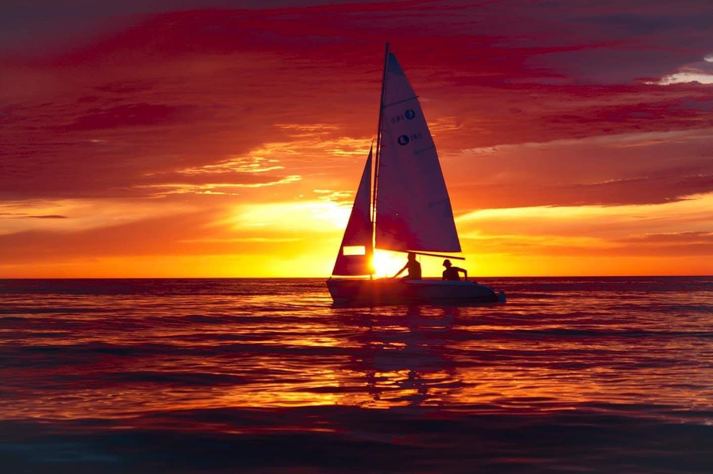 No Wind, Paddles Out, Perfect Sky